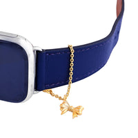 Ribbon watch charm