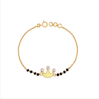Crown Blackbeads Bracelet