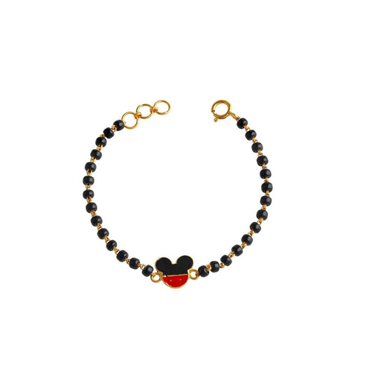 Silver Mickey Kids Nazariya-Pair in Silver
