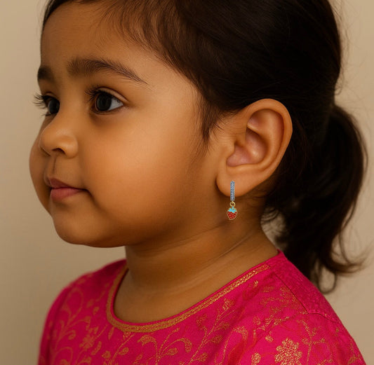 Strawberry Kids Gold Bali - Arista Jewels
