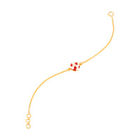 Polkie Football Bracelet