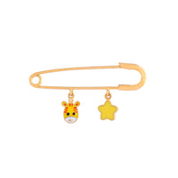 Cute Giraffe and Star Baby Pin
