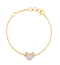 Little  Mickey Mouse Diamonds Bracelet