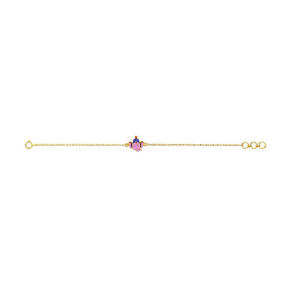 Cute Ganesha Kids Gold Bracelet in yellow gold