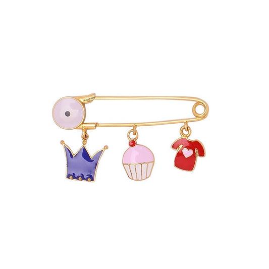 Cute Cupcake Baby Pin - Arista Jewels