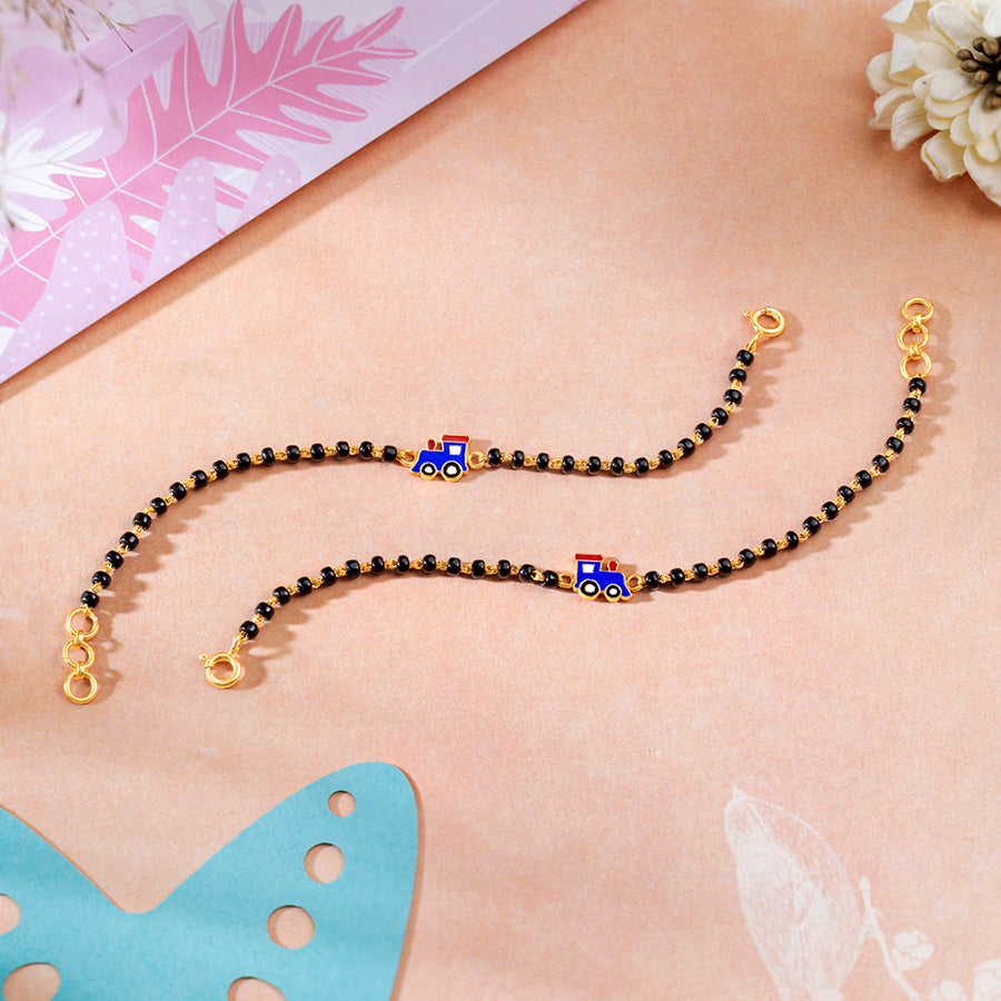 Choo Choo Train Nazariya – Gold Plated Silver - Arista Jewels