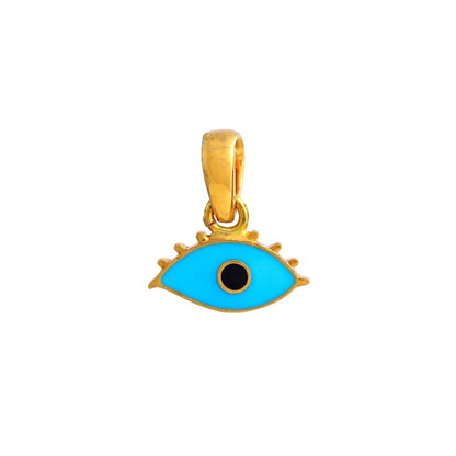 Cute Eye Kids Gold Pendant - Arista Jewels