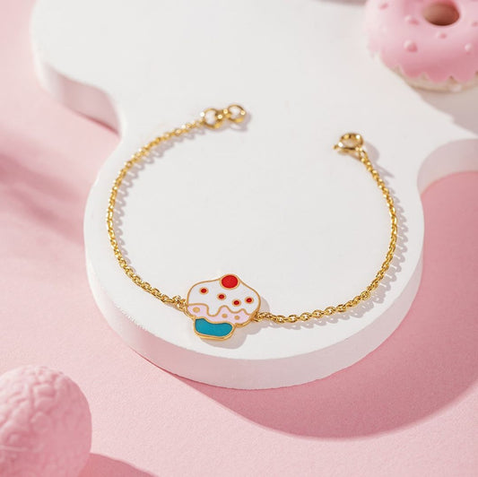 Cup cake bracelet - Arista Jewels
