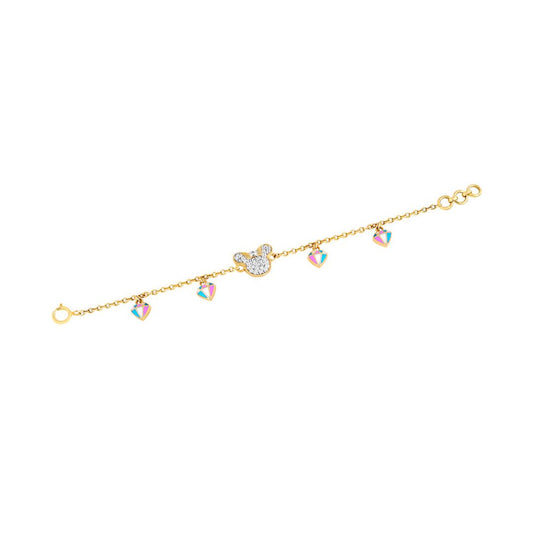 Minnie Mouse Charm Bracelet - Arista Jewels