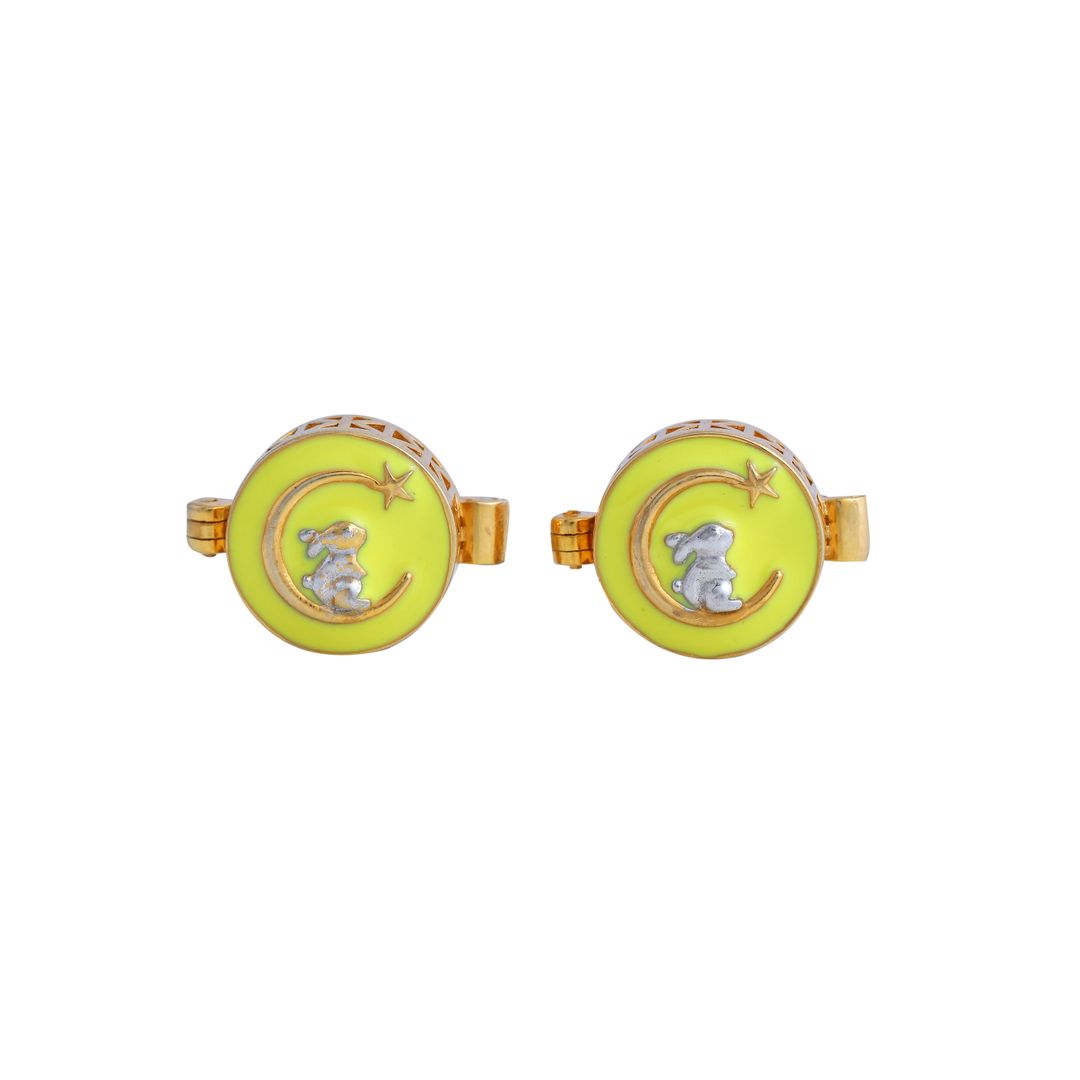 Moon Button Single - Arista Jewels
