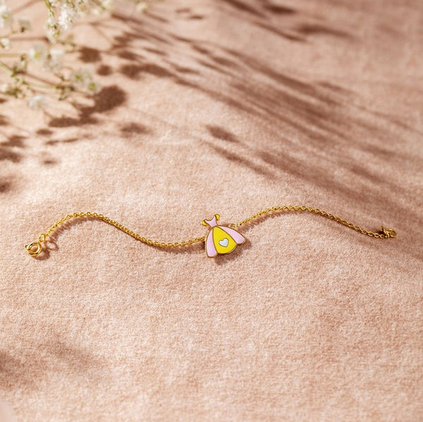 yellow dress bracelet