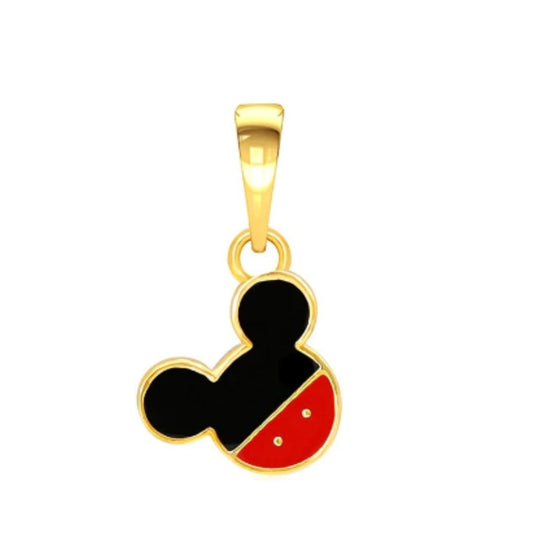 Mickey Kids Gold Pendant - Arista Jewels