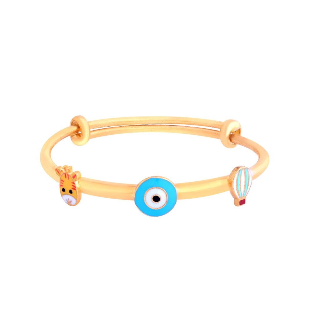 Fly high Adjustable Silver Kada - Arista Jewels