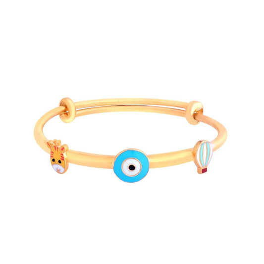 Fly high Adjustable Silver Kada - Arista Jewels