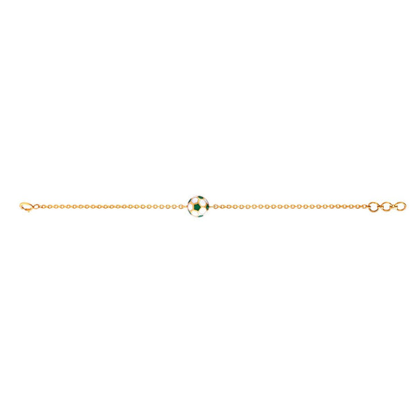 Green Football Bracelet