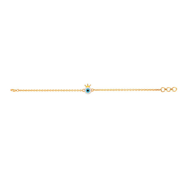 Evil Eye Crown bracelet