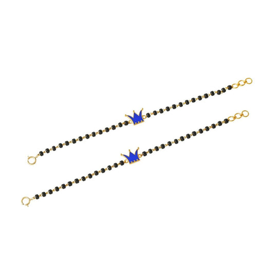 Blue Crown Kids Gold Nazariya - Arista Jewels