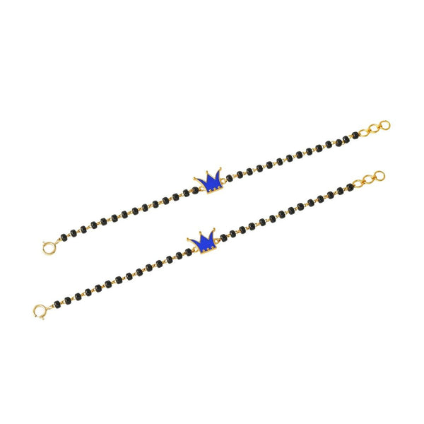 Blue Crown Kids Gold Nazariya - Arista Jewels