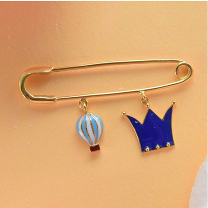 All Blue Babay Pin - Arista Jewels
