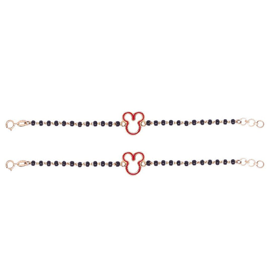 Gold Mickey Outline Nazariya-Pair in Gold