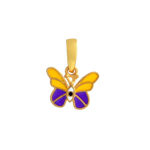 Colourful Butterfly Pendant for Girls