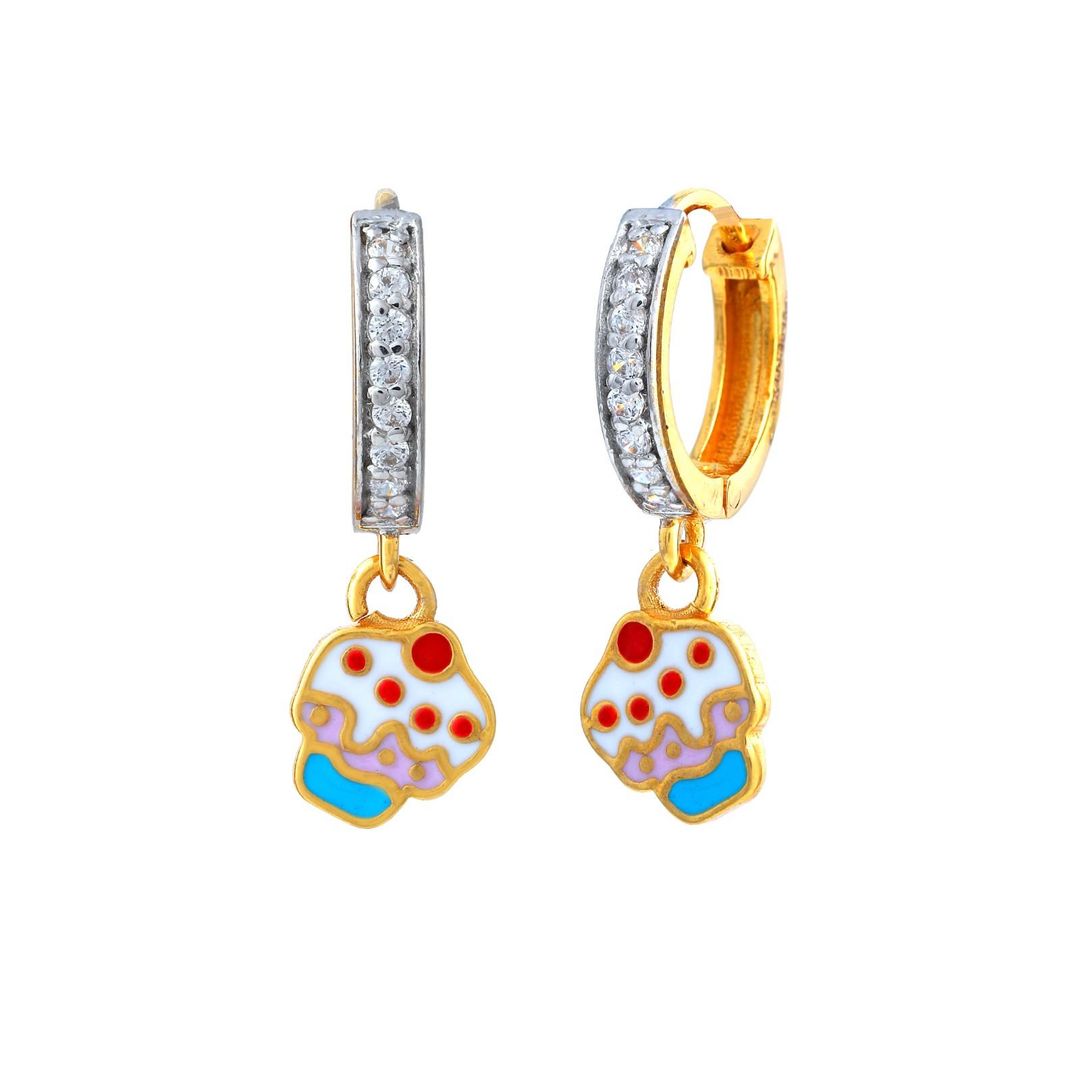 Cup Cake Kids Gold Bali - Arista Jewels
