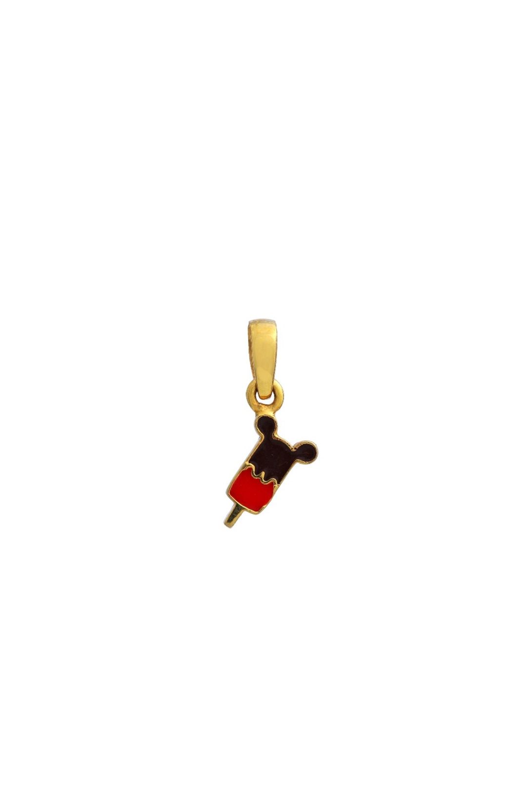 Mickey Popsicle Kids Gold Pendant - Arista Jewels