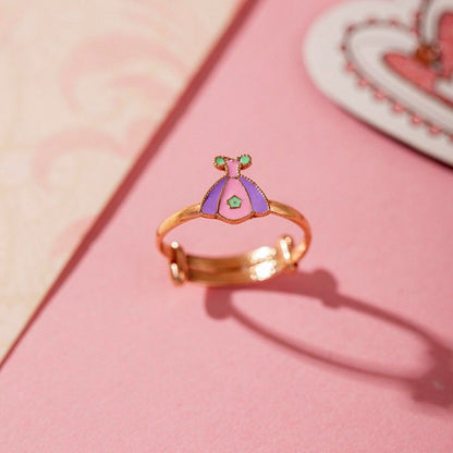 Princess Dress KIds Gold RIng - Arista Jewels