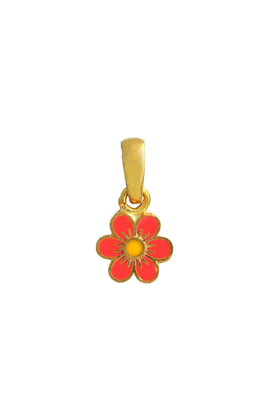 Flower Kids Gold Pendant - Arista Jewels