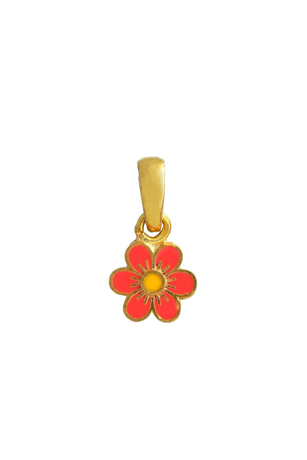 Flower Kids Gold Pendant