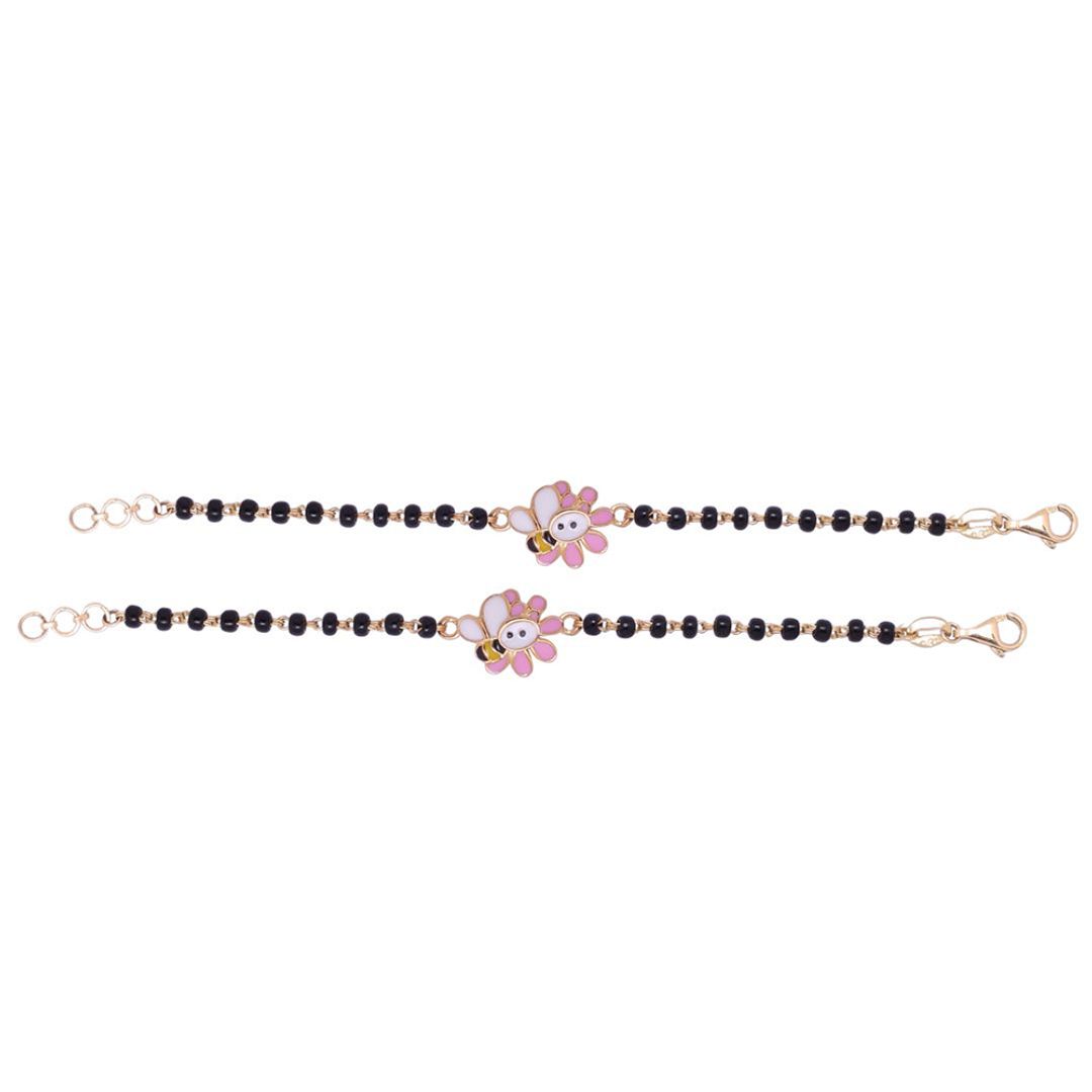 Bee on Flowers Nazariya-Pair - Arista Jewels