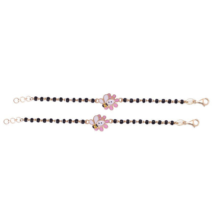 Bee on Flowers Nazariya-Pair - Arista Jewels