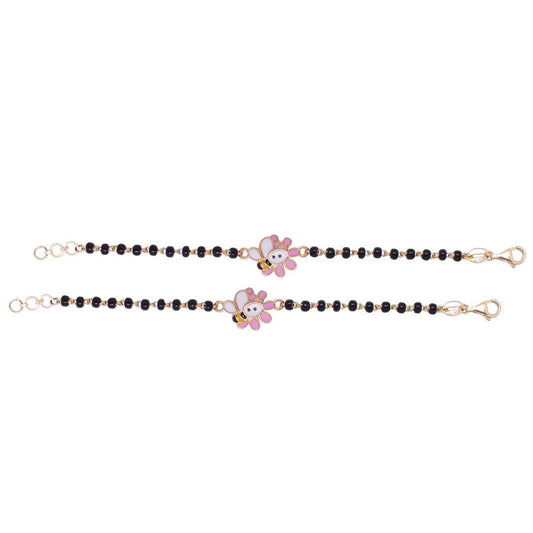 Bee on Flowers Nazariya-Pair - Arista Jewels