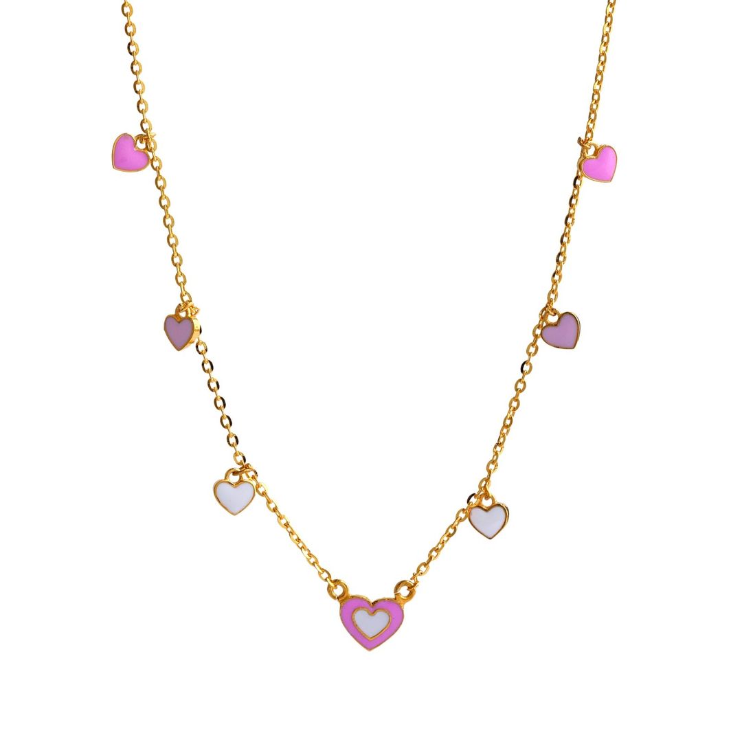 Hert In Heart charms Kids Chain - Arista Jewels