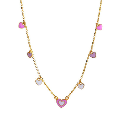 Hert In Heart charms Kids Chain - Arista Jewels