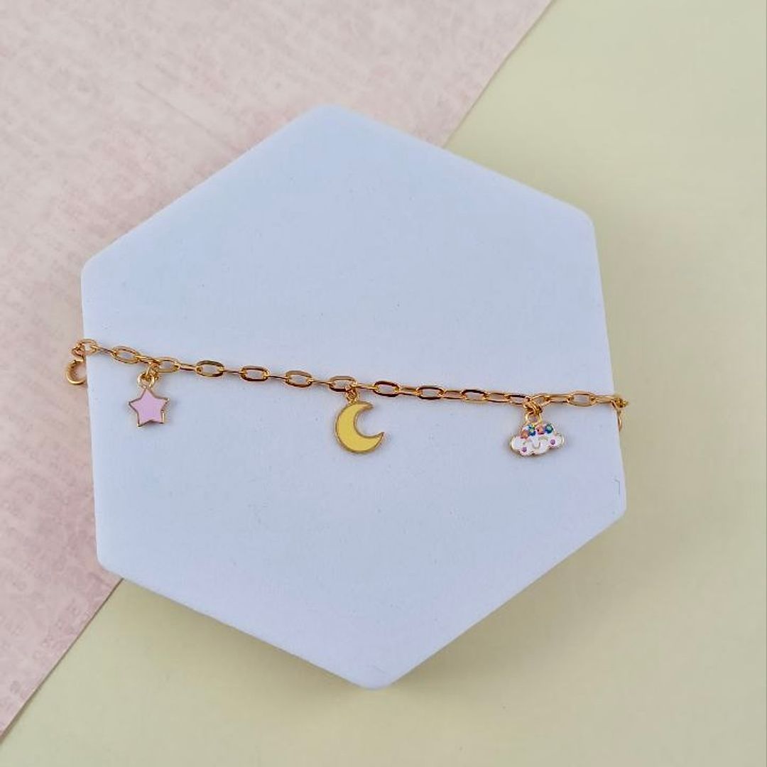 Twinkling Charm Bracelet - Arista Jewels