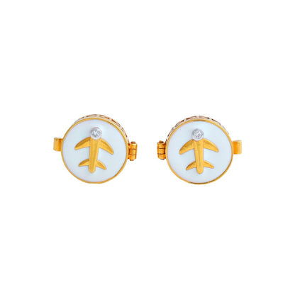 Airplane Button single - Arista Jewels