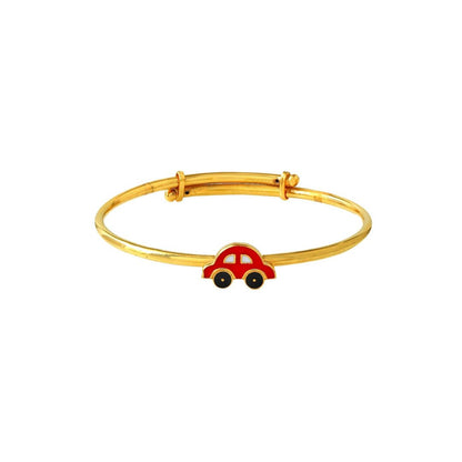 Cute Car Kids Gold Kada - Arista Jewels