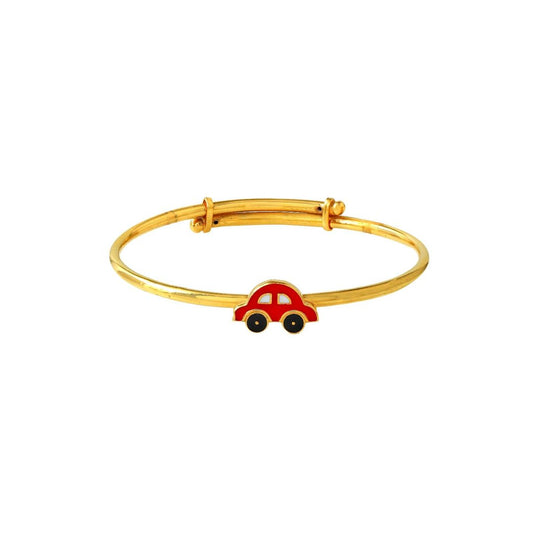 Cute Car Kids Gold Kada - Arista Jewels