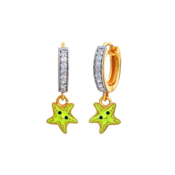 Star Fish Kids Gold Bali - Arista Jewels