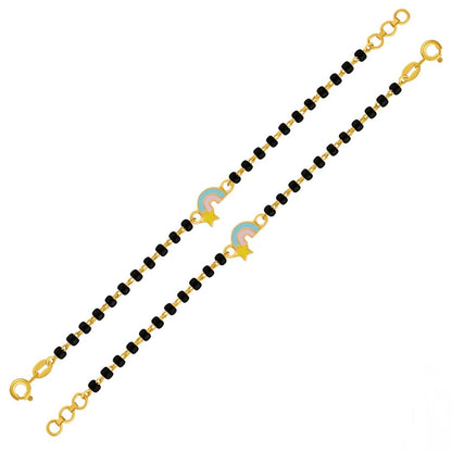 Gold Rainbow Nazariya-Pair in Gold