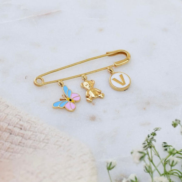 Leter Y Baby Pin