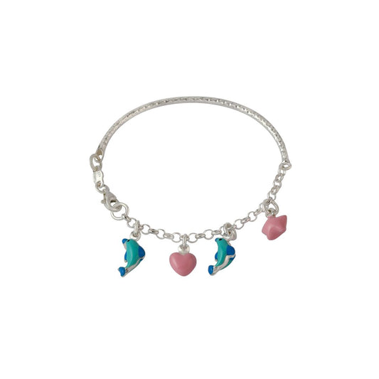 Dolphin Charm Bracelet - Arista Jewels