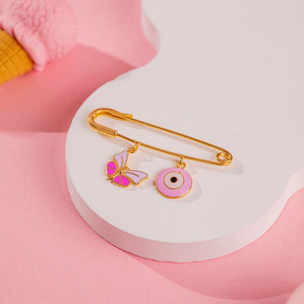 All Pink Baby Pin