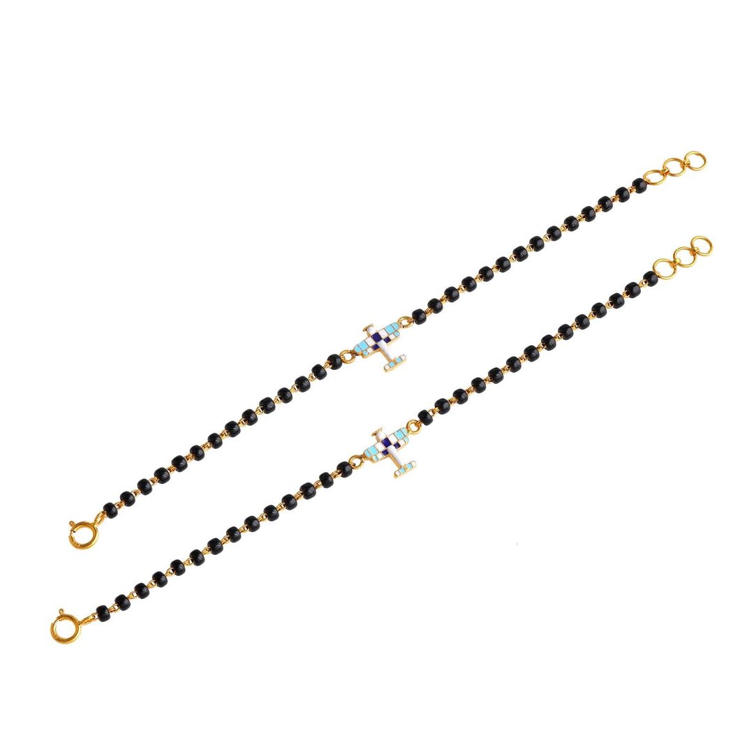 Silver Airplane kids Nazariya-Pair in Silver