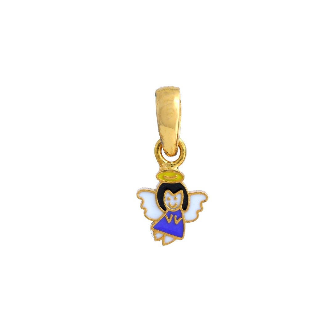 Angle Kids GoldPendant - Arista Jewels