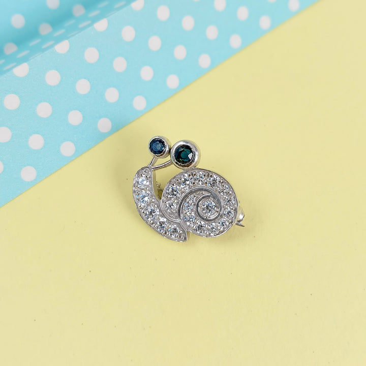 Snail Brooch - Arista Jewels