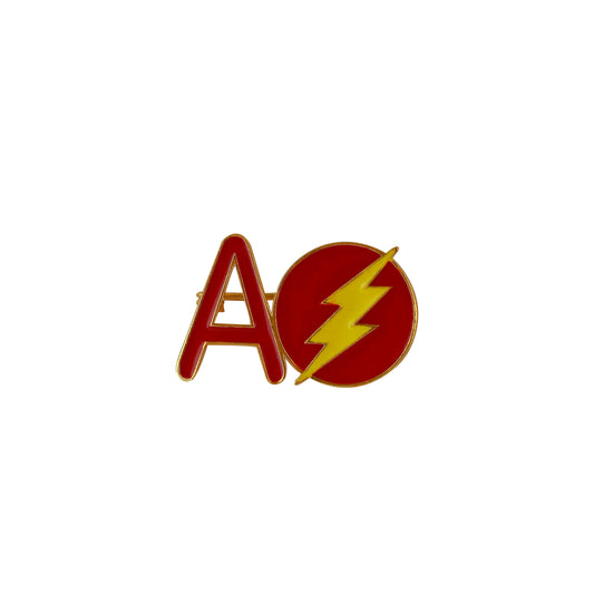 Letter A With Super Hero Symbol - Arista Jewels