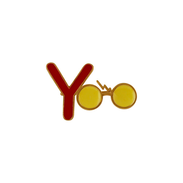 Glasses with Letter Y