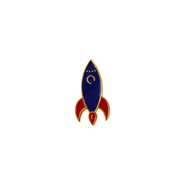 Rocket brooch